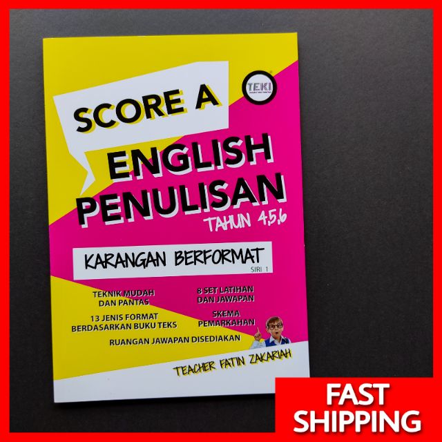 Buku Skor A English Penulisan Tahun 4 - 6. Langkah 