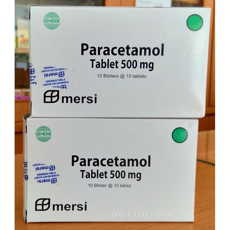 Paracetamol 500MG 1 Book Contents 100 TABLET (Redsion) Shopee Malaysia