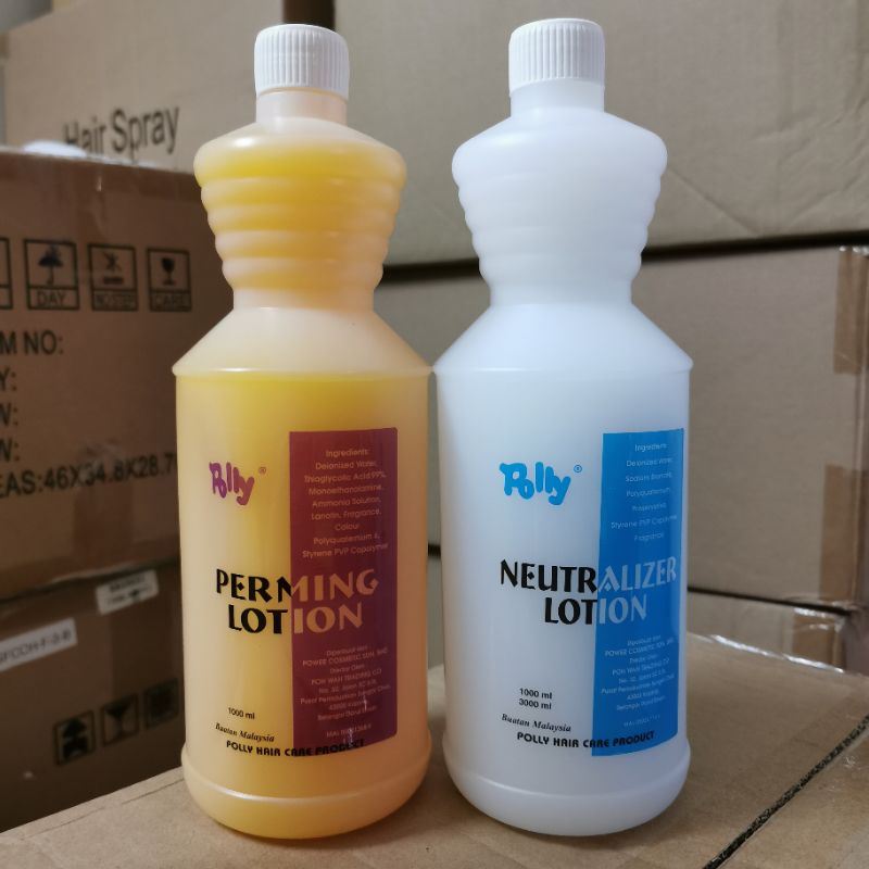 Polly Perming Lotion+Neutalizer (1 SET) Shopee Malaysia