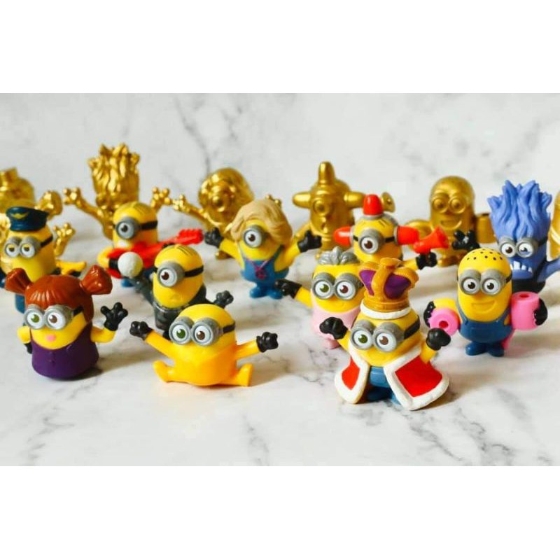 Ready Stock Week 1 2 3 4 5 6 Minions Mekdi Mcdonalds Mcd Mcdonald S Happy Meal Toy Minions The Rise Of Gru 麦当劳小黄人 Shopee Malaysia