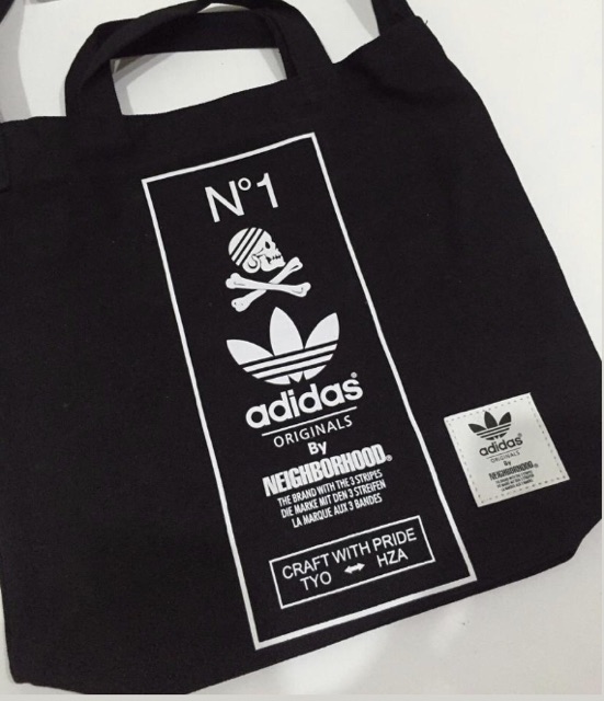 adidas x neighborhood tote bag