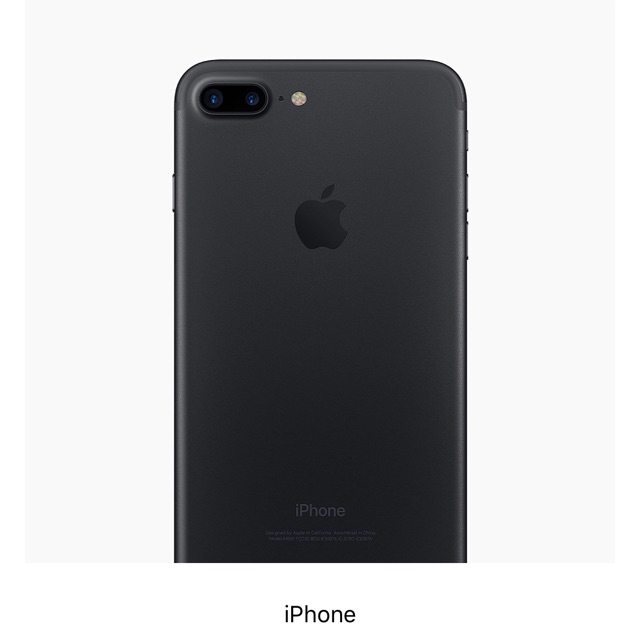 Iphone 7plus 128gb Matte Black Shopee Malaysia