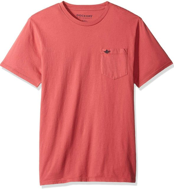 Dockers Short Sleeve Graphic Tee Beautiful Black M