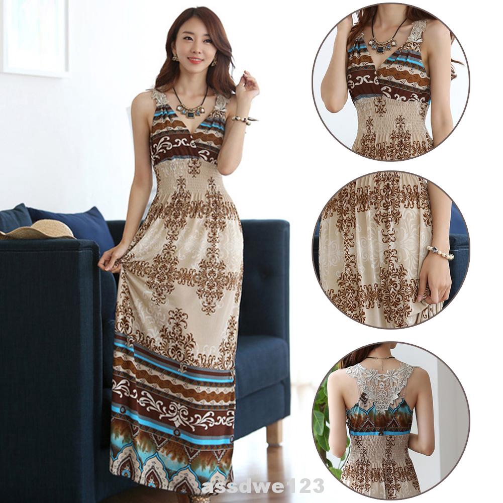 bohemian dress shopee