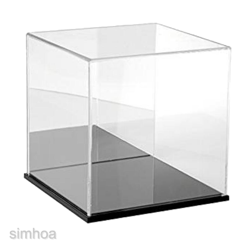 clear perspex box