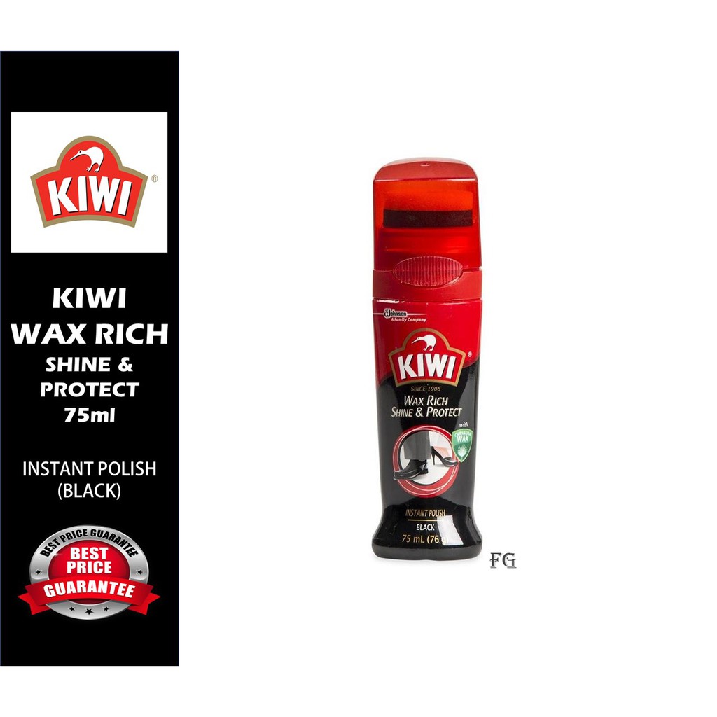 kiwi black shoe polish liquid