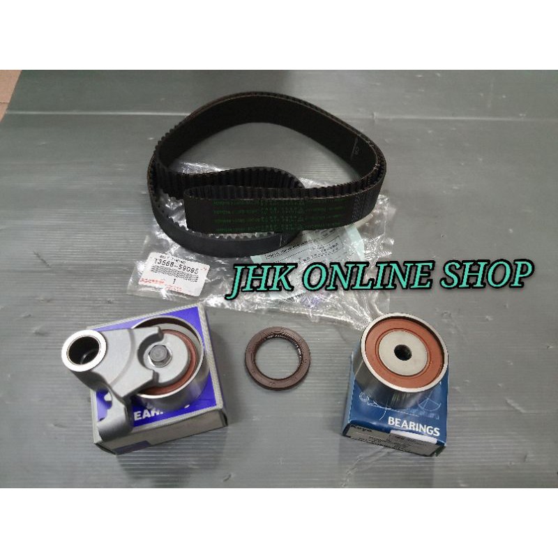 TOYOTA LAND CRUISER UZJ100 TIMING BELT SET 100ORIGINAL 1356859095