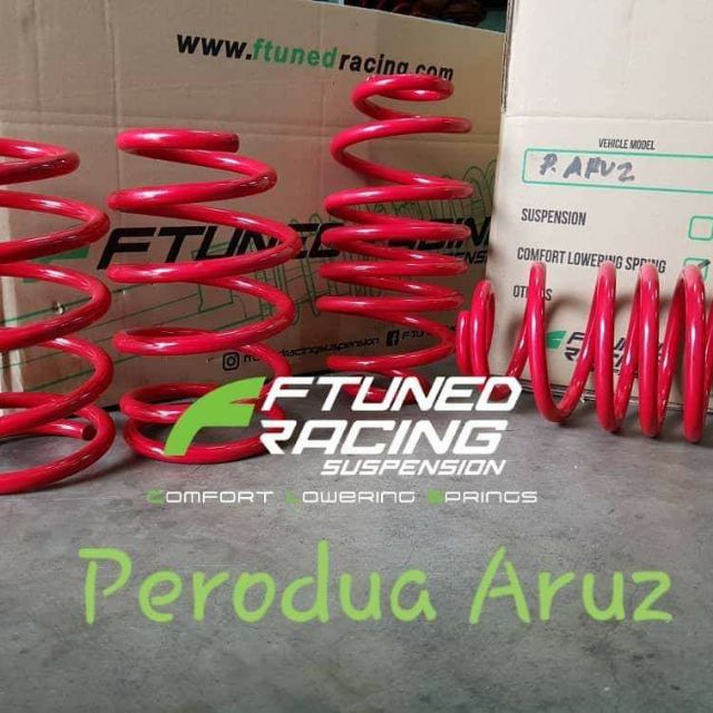 Perodua Aruz FTuned Racing CLS Sport Lowered Spring F 