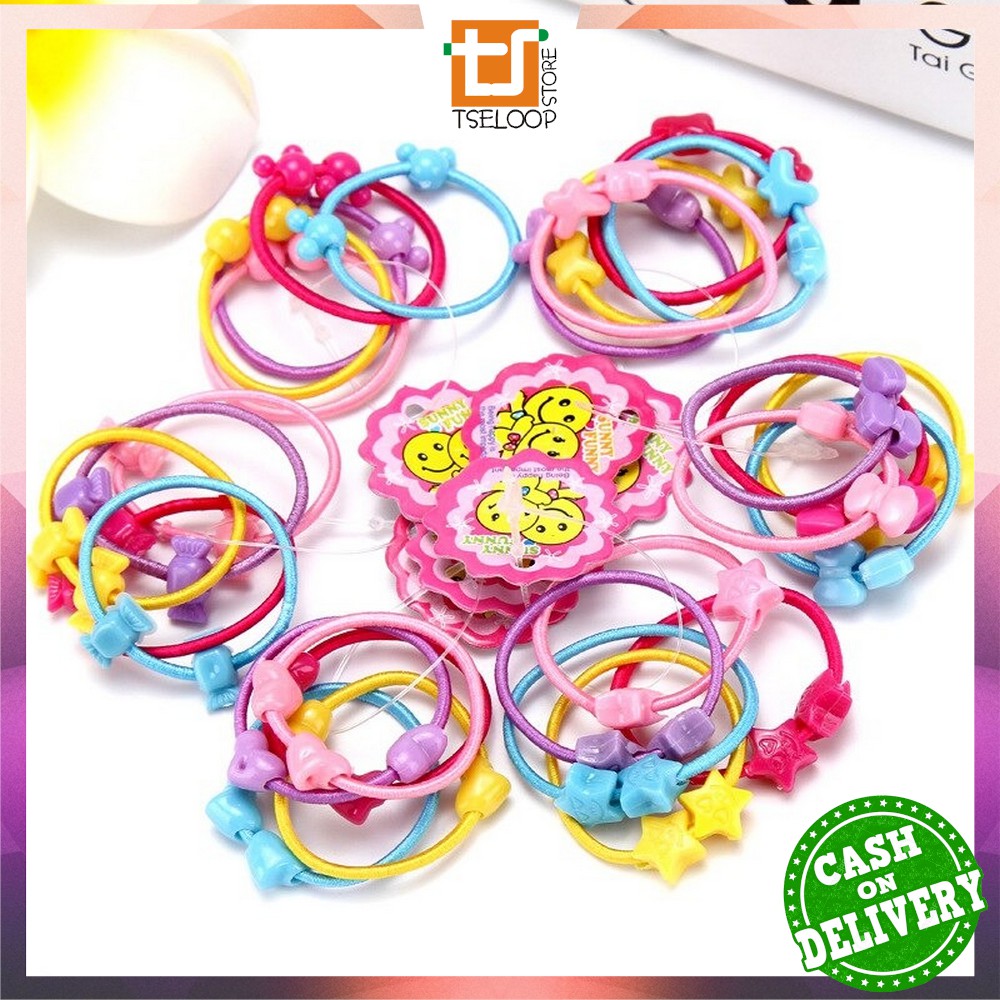 OFM-C9 Children's Hair Ties Children's Horse Hair Ties Headband/s Children's Rubber Hair Ties
