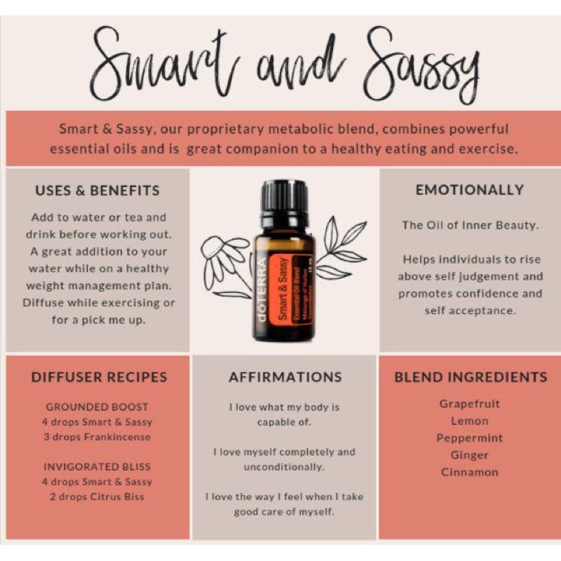 doTERRA Essential Oil Smart Sassy 15ml –Essential Oil Blend (aka slim sassy) | Shopee Malaysia doTERRA Essential Oil Smart Sassy 15ml –Essential Oil Blend (aka slim sassy) | Shopee Malaysia