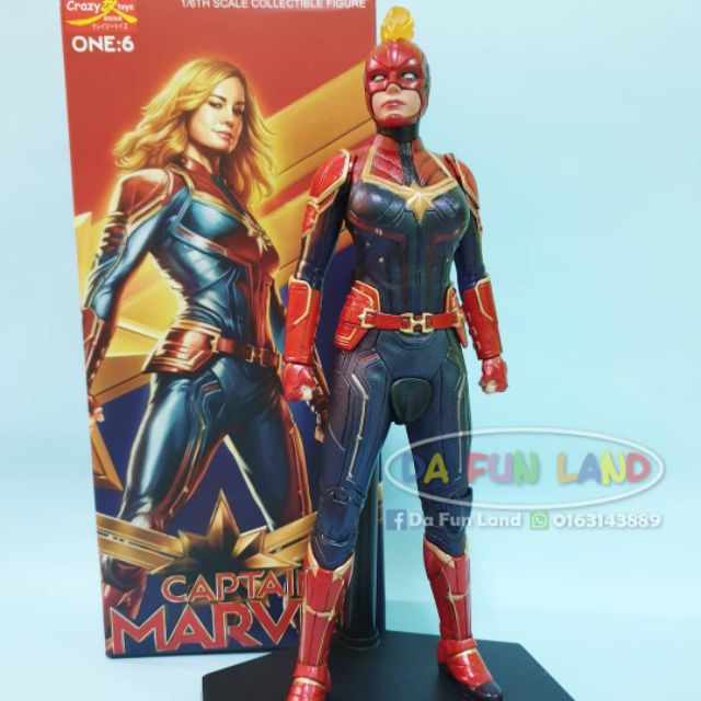 crazy toys captain marvel