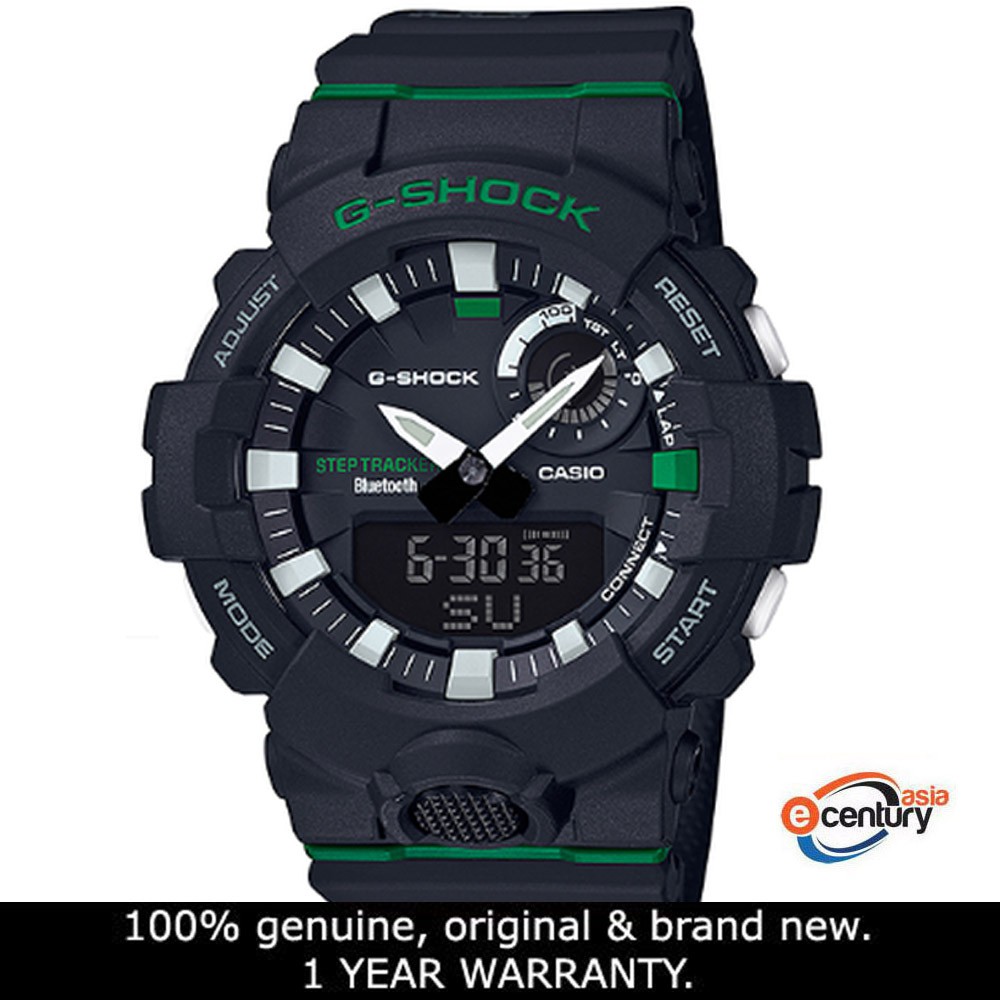 Casio G Shock Gba 800dg 1a G Squad Step Tracker Bluetooth Mobile Link Analog Digital Watch Shopee Malaysia