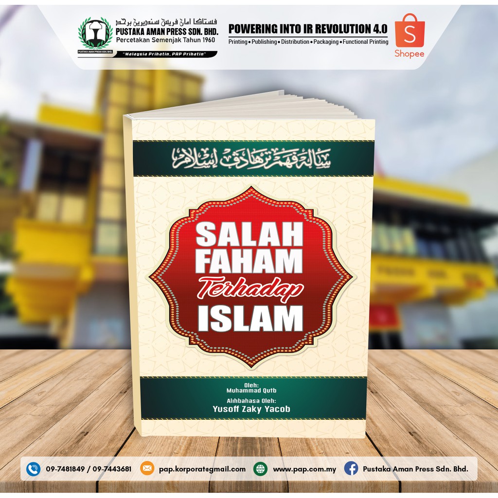 Buku Salah Faham Terhadap Islam Muhammad Qutb Shopee Malaysia