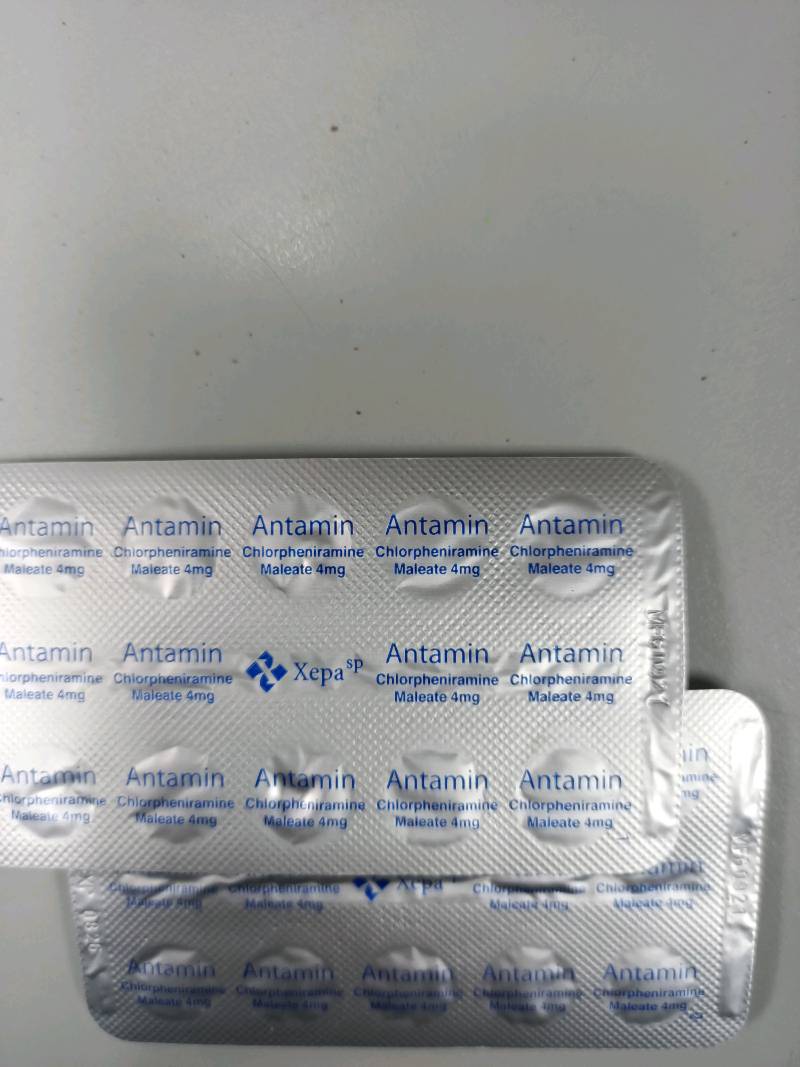 Antamin chlorpheniramine maleate