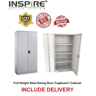 Full Height Steel Swing Door Cupboard | Office Cabinet | Shopee Malaysia