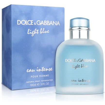 dolce & gabbana light blue eau intense pour homme 200ml