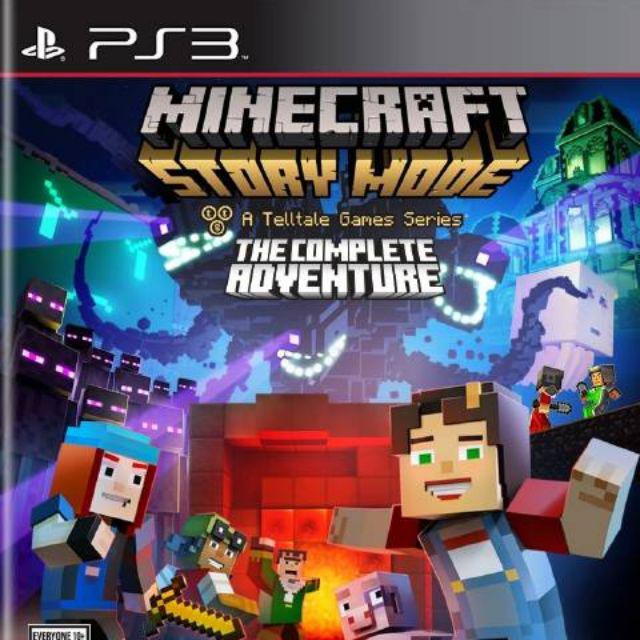 Ps3 Game Minecraft Minecraft Storymode Digital Version Download Shopee Malaysia