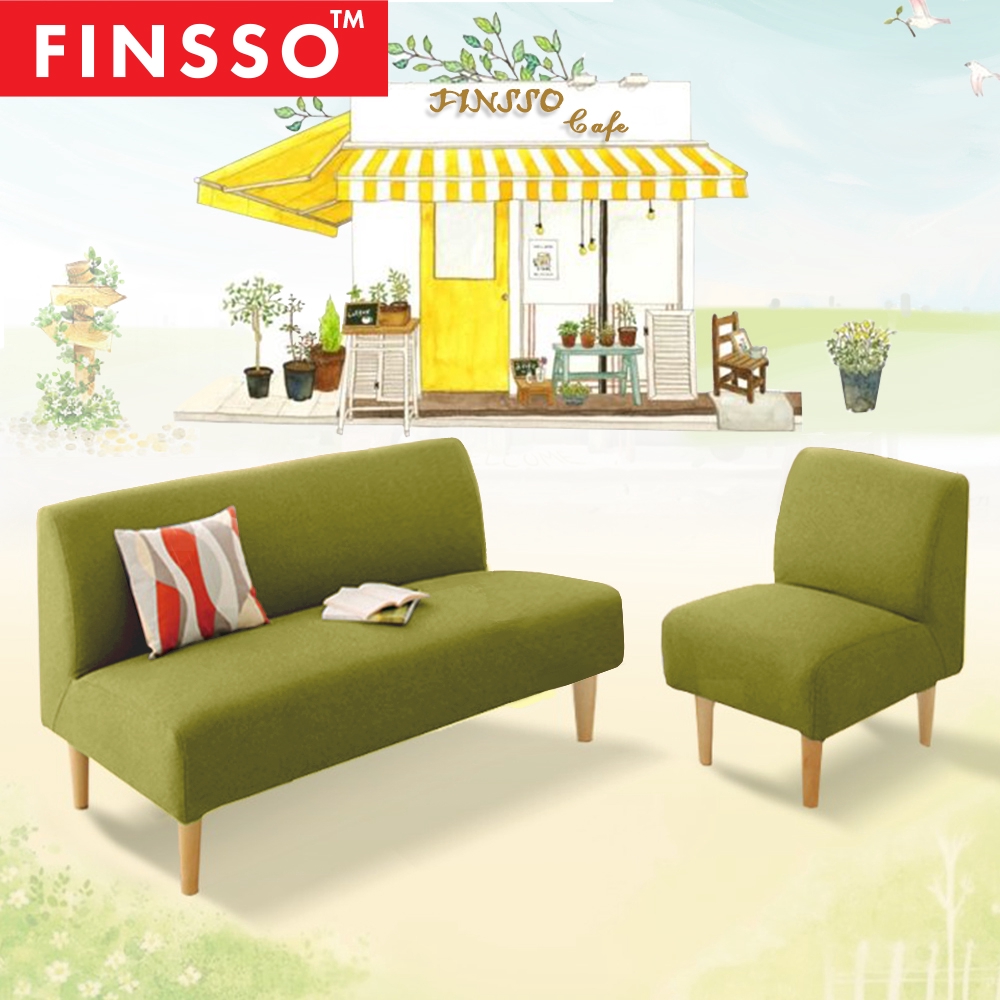 FINSSO: Felix Sofa 2 seat / 1 seat Restaurant sofa / Cafe sofa with 1 Year Warranty