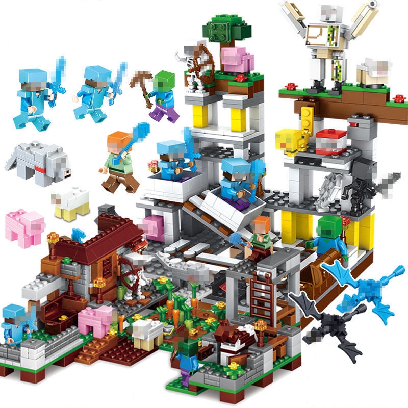 shopee lego minecraft