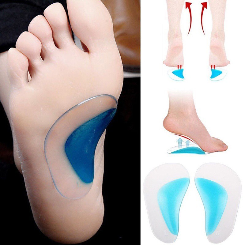 1 Pair Orthotic Arch Support Insole Flat Foot Correction Shoes Cushion Inserts 