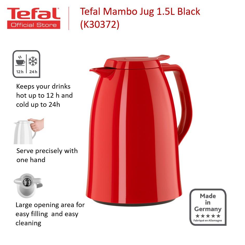Tefal Jug 1.5L Thermos Water Heater Big Thermal Bottle Stainless Steel