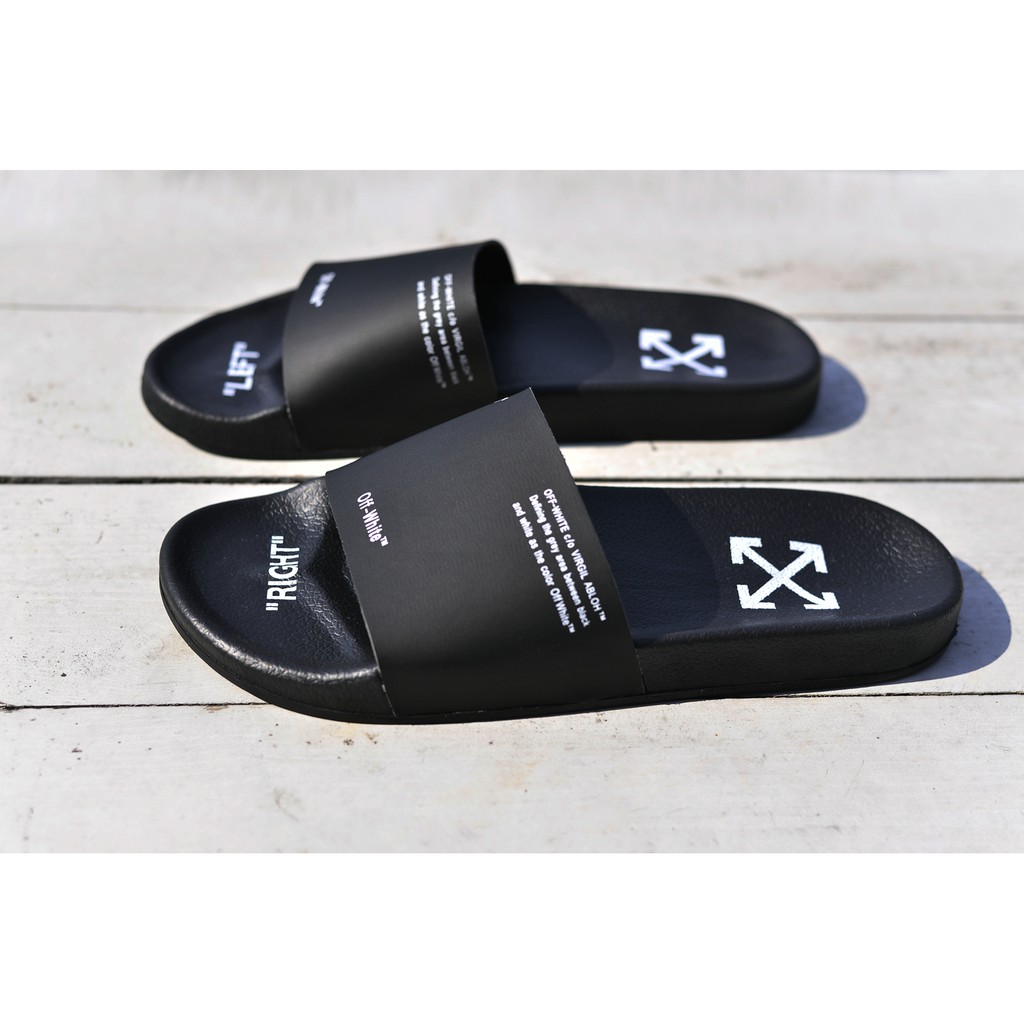 off white slipper