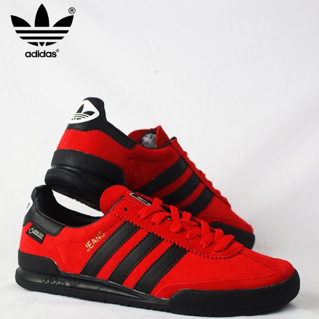 adidas jeans red