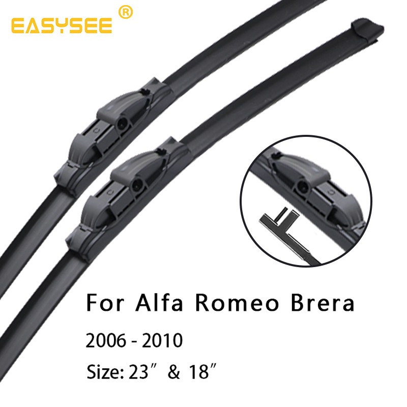 Windscreen Windshield Wiper Blades For Alfa Romeo Brera Fit Side Pin Arms 2006 2007 2008 2009 2010 2011 23 18 Shopee Malaysia
