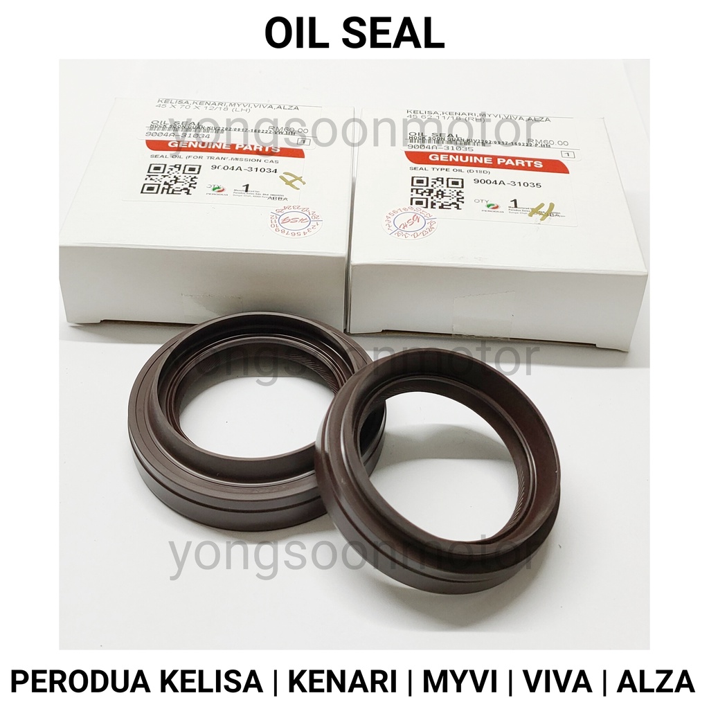 ORIGINAL PERODUA DRIVE SHAFT OIL SEAL KELISA, KENARI, MYVI, VIVA, ALZA