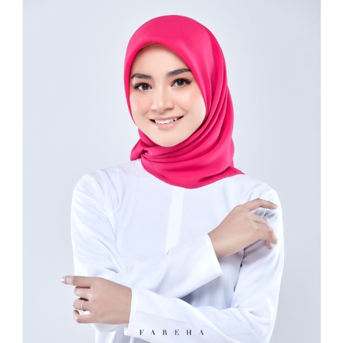 FAREHA PLAIN SPECIAL EDITION TUDUNG BAWAL CHIFFON PREMIUM BIDANG 45 ...