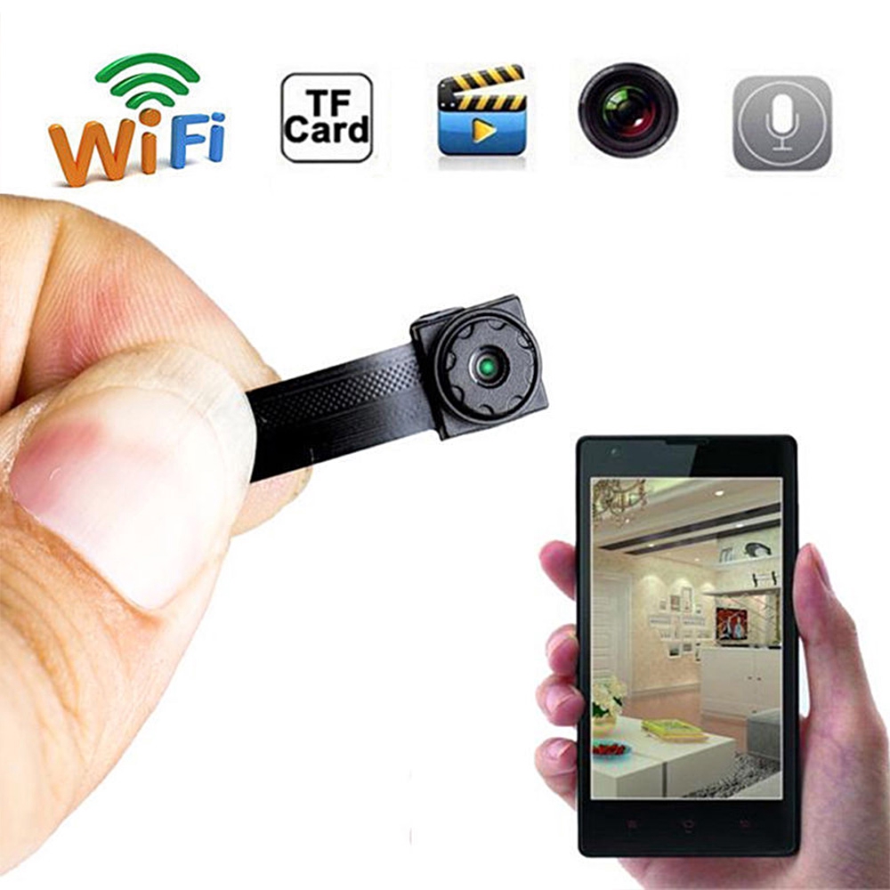 Tiny spy IP WIFI pinhole hidden camera Security wireless DIY micro dvr Recorder 