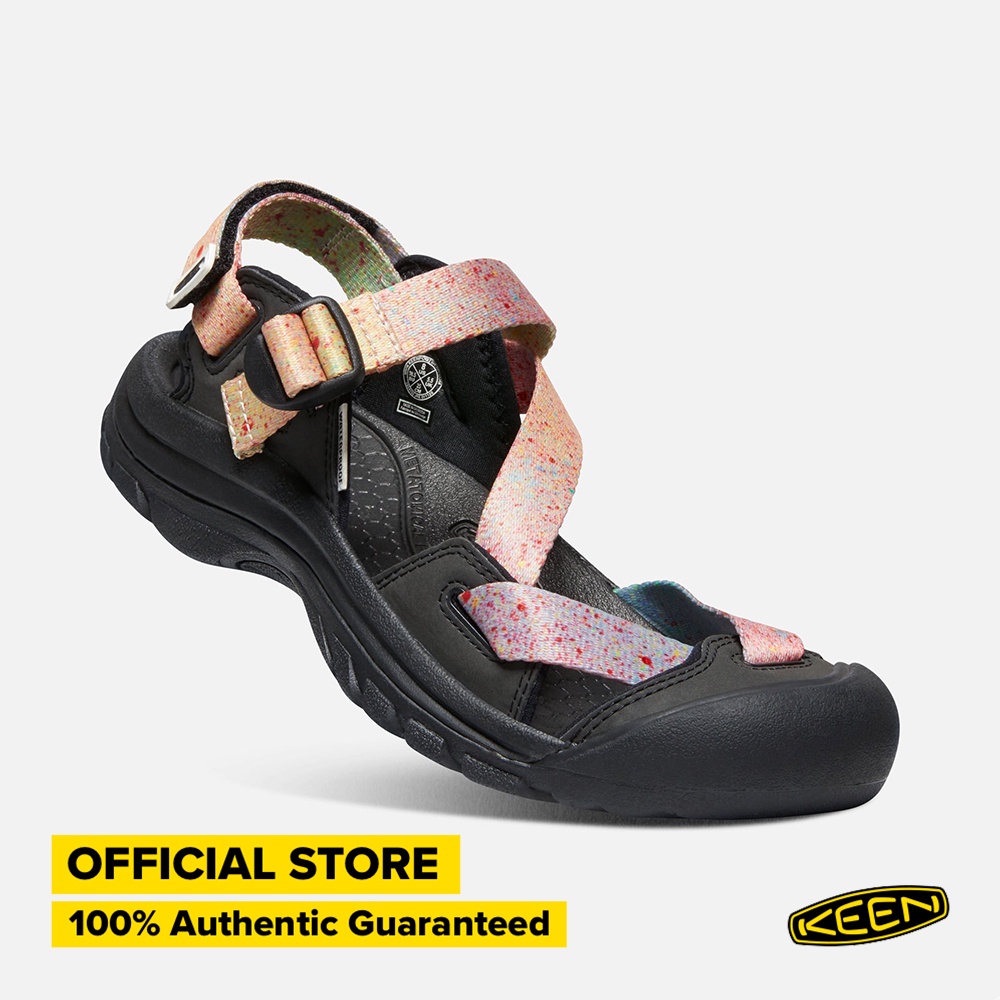 KEEN Women's Zerraport II Sandal Multi/Black Shopee Malaysia