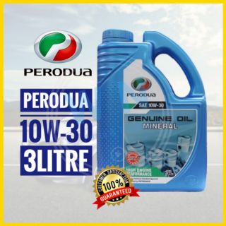 ENGINE OIL PERODUA 10W30 3 LITER  Shopee Malaysia