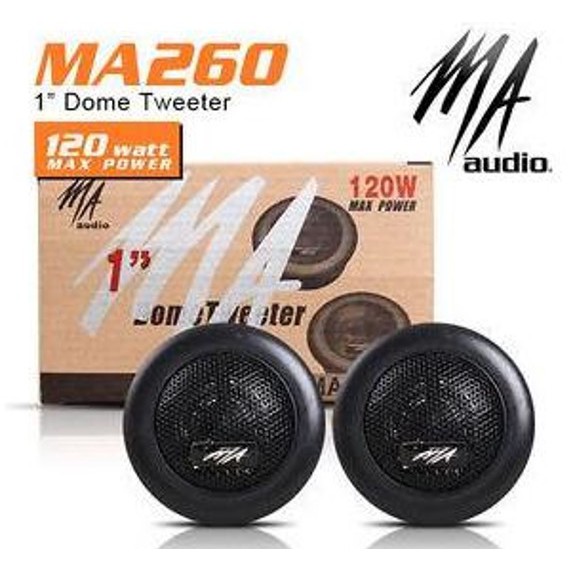 1 dome tweeter