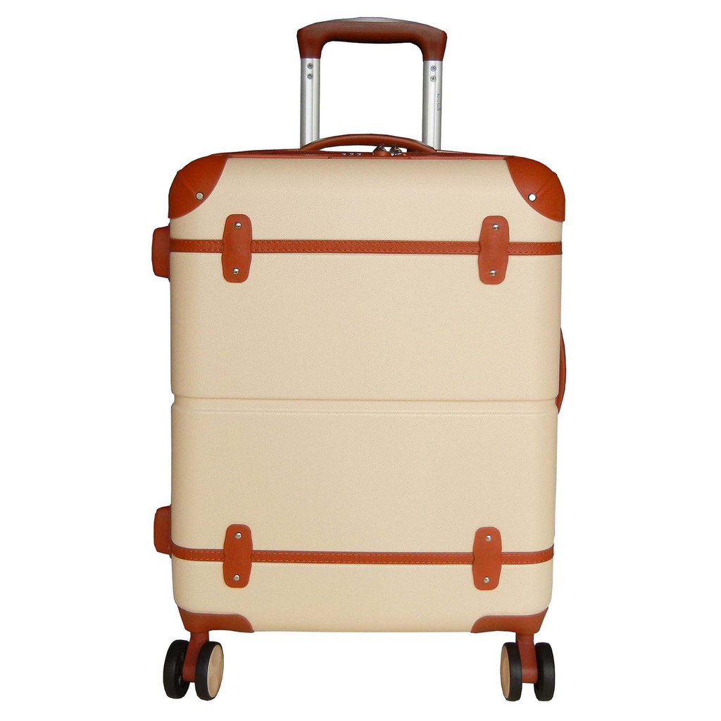 Barry Smith Hardcase Luggage with TSA Lock Beige (20") Shopee Malaysia