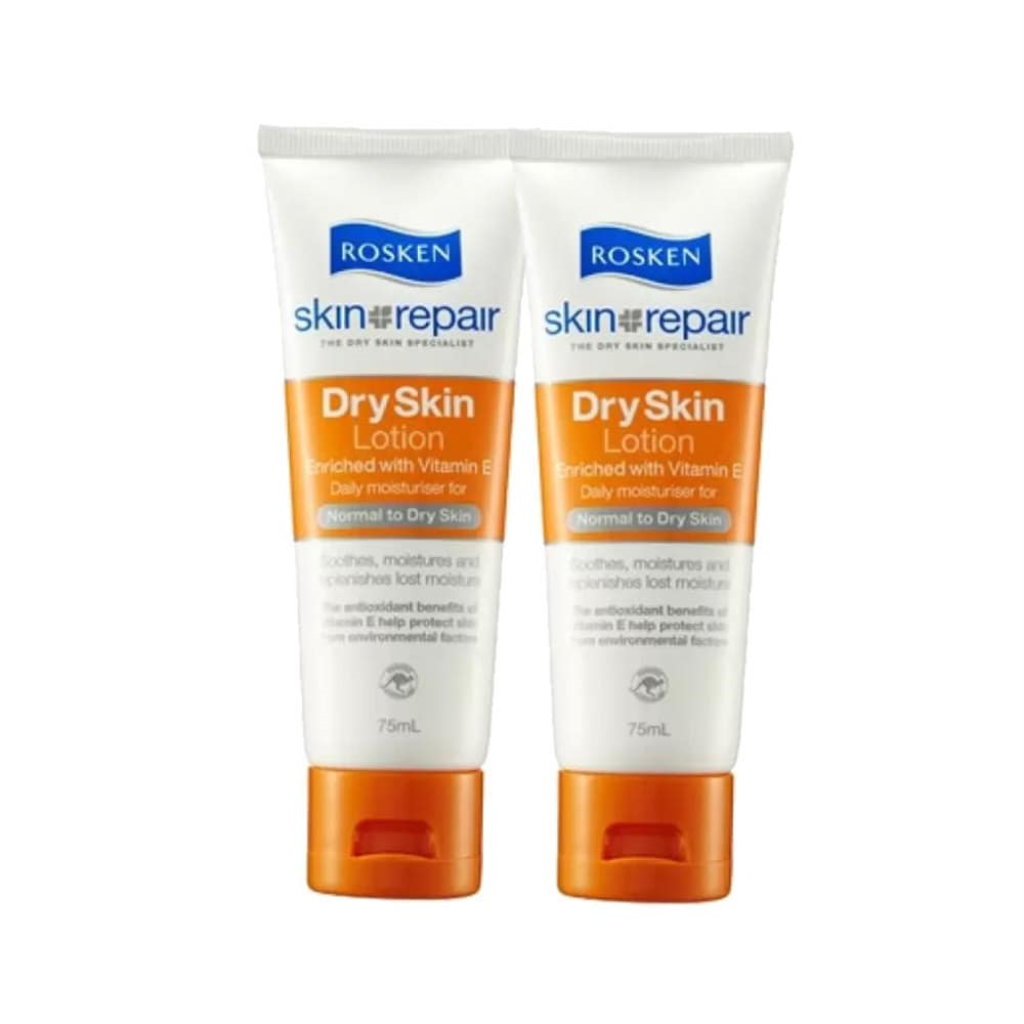 ROSKEN Dry Skin Lotion 75ml x 2s Shopee Malaysia