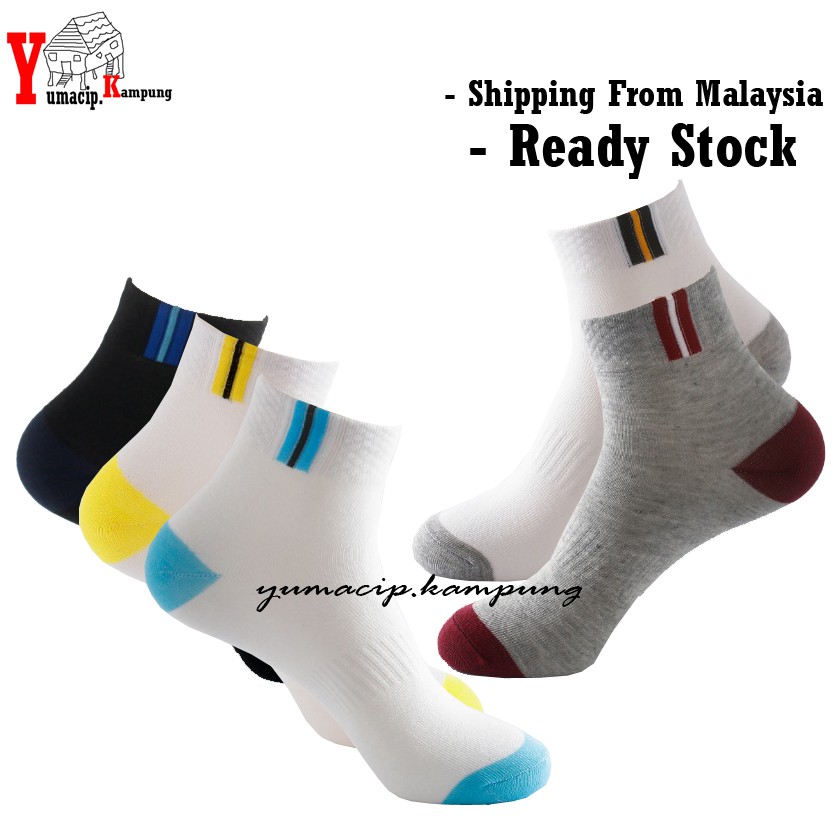 Socks men / women / stokin stoking / READYSTOCK / ( 1 Pair ) | Shopee ...