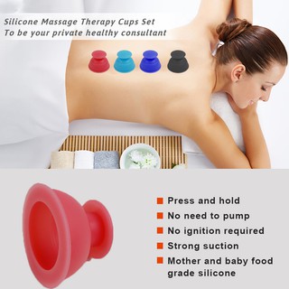 littlefairy **READY STOCK LOCAL** Massage Therapy Silicon Cupping Device Relaxing Traditional Household 拔罐器