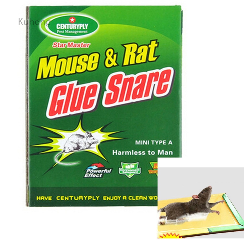 Max Sticky Glue Mice Traps Board Mouse Rat Bugs Safe Trapper Rodent Rat