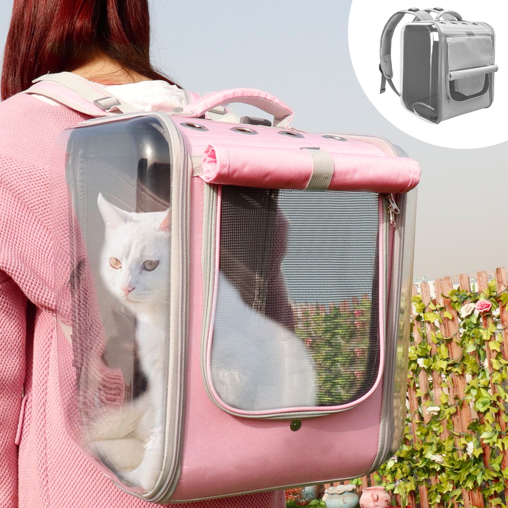 Portable Cat Backpack Carriers for Large Small Cats Comfort Dog