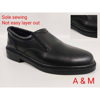 Leather Shoes Black Shoes Men Shoes Formal Shoes Kasut Kulit Hitam Kasut Lelaki Leather Tooling Shoes 黑鞋 PU 275