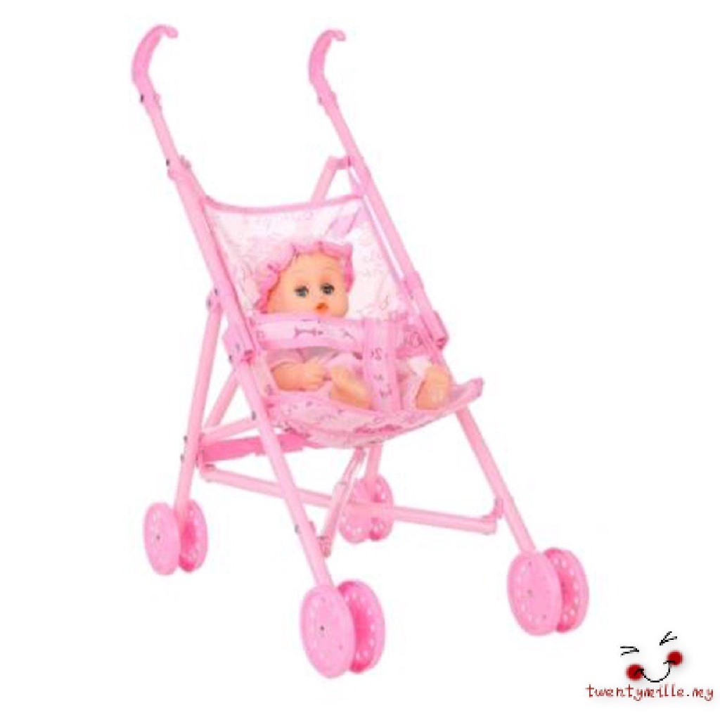 barbie with stroller