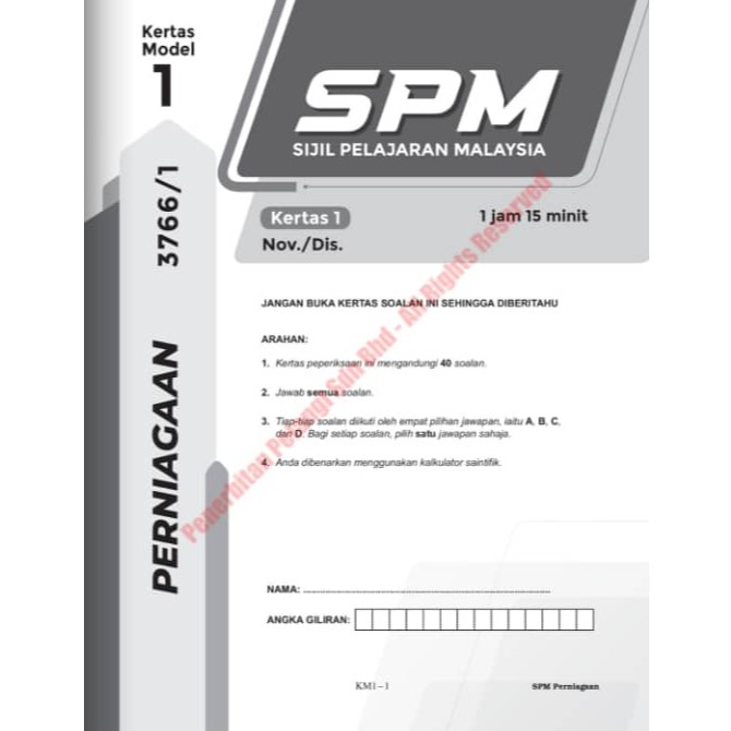 Buy [js] 2021 skor a+ kertas modul spm pelangi!! KSSM  SET MODEL PAPER