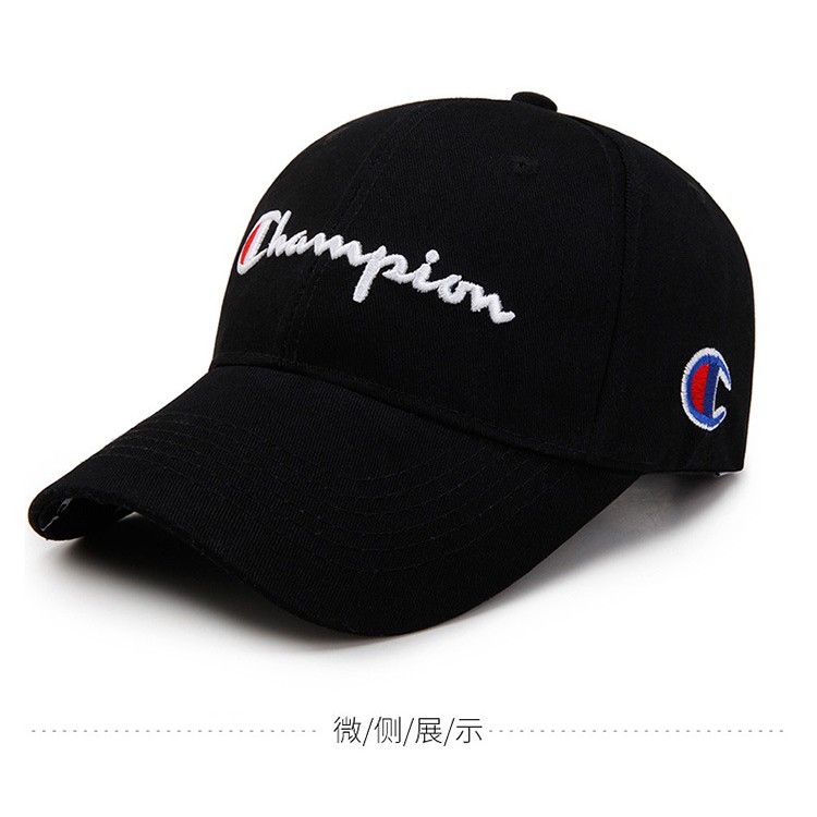 champion white baseball cap