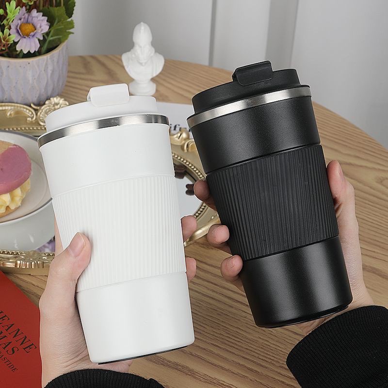 380ml 500ml Portable Coffee Travel Mug Coffee Tumbler SUS304 Stainless Steel Water Drinking Bottle Vacuum Flask Botel