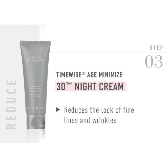 mary kay night cream 3d
