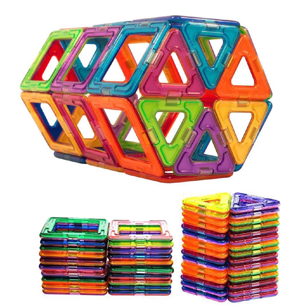 triangular magnetic building blocks