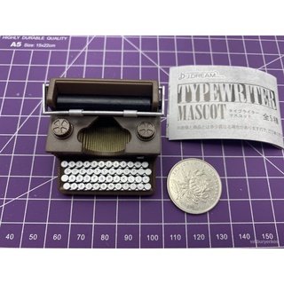 Genuine J.DREAM Mini Simulation Retro Keyboard Typewriter Model Ornaments Capsule Toy Spot Goods