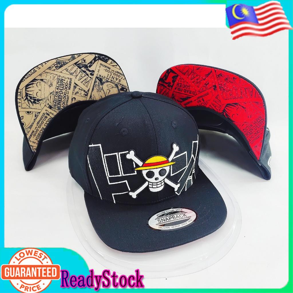 Hat 帽子 Ready Stock Super High Quality Topi One Piece Hat Cap Snapback Cap Baseball Cap Cap One Piece Cap S Shopee Malaysia