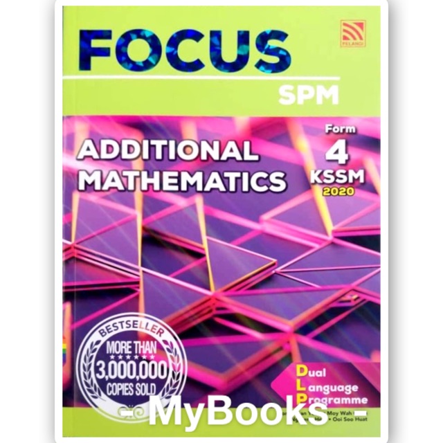 BUKU RUJUKAN 2020 FOCUS DLP ADD MATHEMATICS FORM 4  Shopee Malaysia